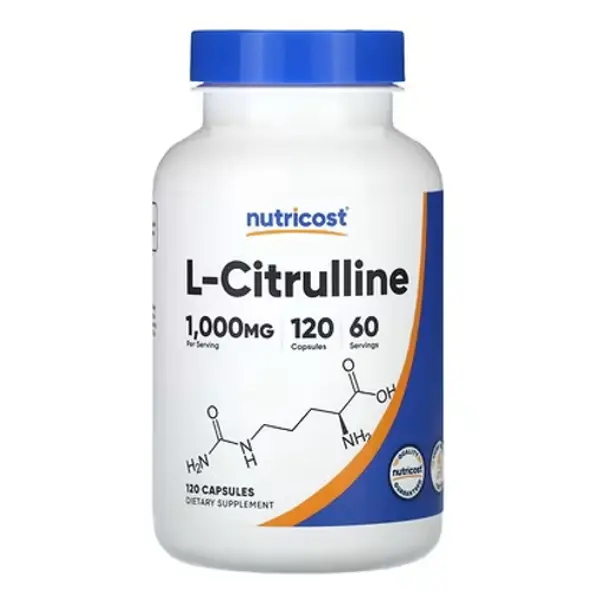 Nutricost L-Citrulline 1000 mg Capsules